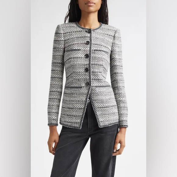 Veronica Beard Alessia Tailored Tweed Jacket $948 NEW - Picture 5 of 10